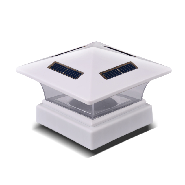 2211-F26-WH Bijelo svjetlo bez žica, solarno svjetlo za kapu na stup